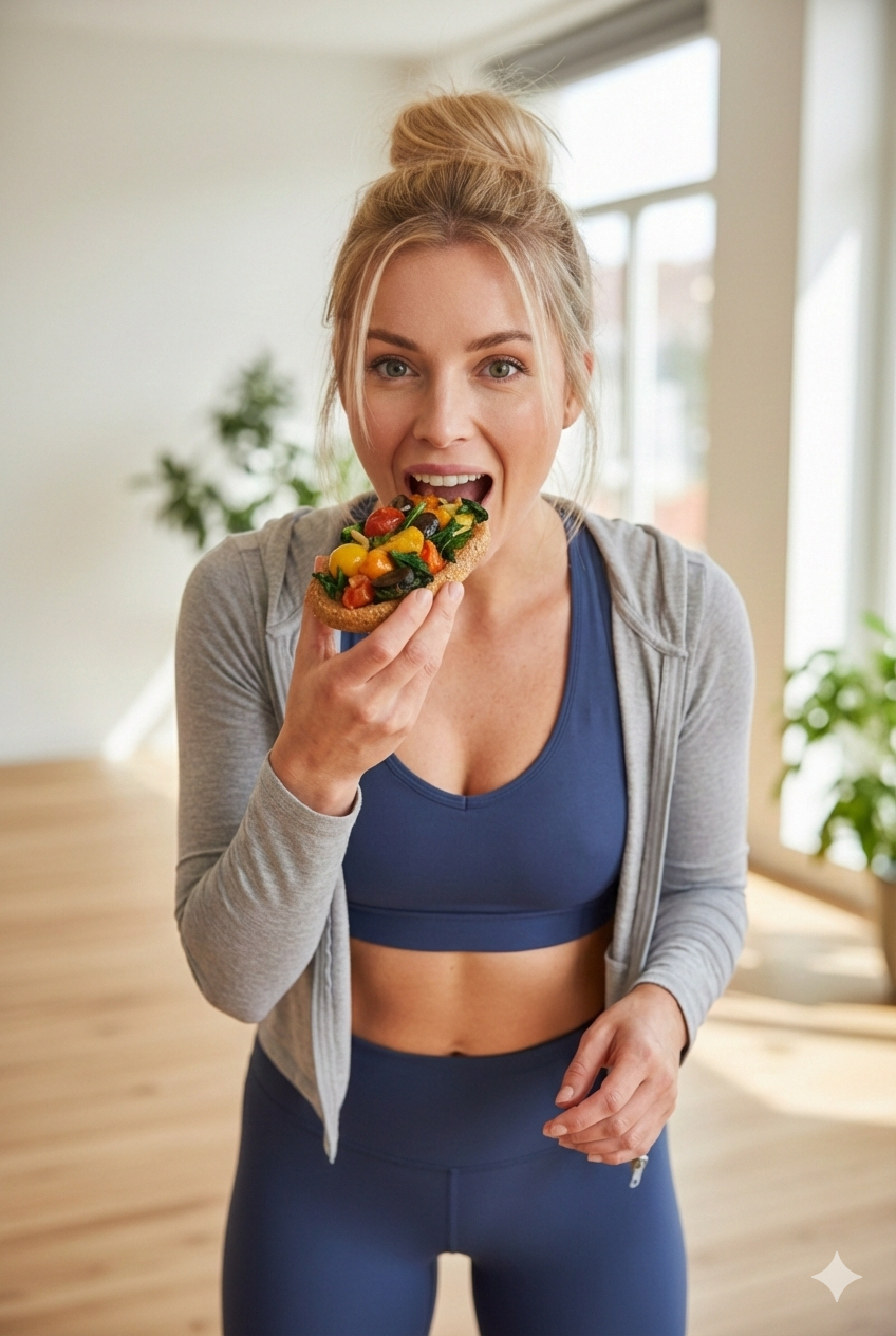 Fitness enthusiast enjoying a Walley post-workout